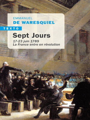 cover image of Sept jours